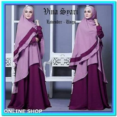 Gamis Terompet Niqab ABG