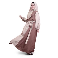 Gamis Jersey Polos Polos Ecer