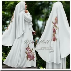 Gamis Luna Polos Grosir