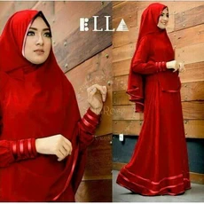 Gamis Lucia Dress Cadar Terbaru