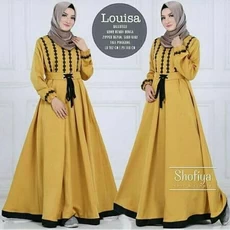 Baju Gamis Syari Syari Tanggung