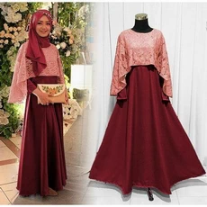 Gamis Abu Polos Dropship