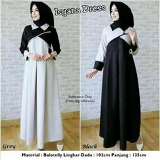 Gamis Soft Jeans Cadar Ecer