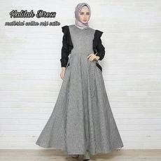 Gamis Hijau Lebaran Dropship