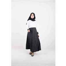 Gamis Maroon Cadar Ecer