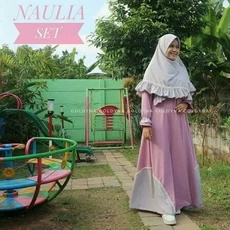 Gambar Gamis Syari Lebaran Ecer