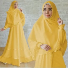 Gamis Lace Niqab Terbaru