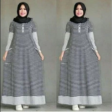 Gamis Abu Lebaran Terbaru