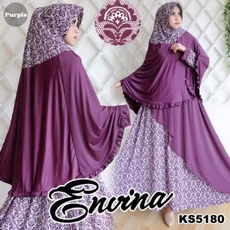 Gamis Ruffle Syari Dropship