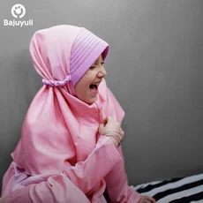 TK0163 Baju Gamis Anak Perempuan Pink Lucu Terbaru