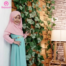 TK0363 Baju Gamis Anak Perempuan Pink Lucu ABG