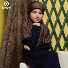 TK0396 Baju Muslim Anak Warna Cantik Menarik Polos Tanggung