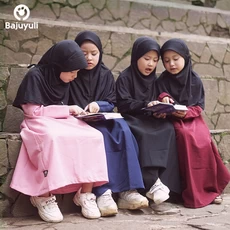 TK0428 Baju Anak Gamis Kombinasi Membaca Terbaru 2023 Tanggung