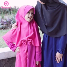 TK0527 Baju Gamis Anak Perempuan Warna Pink Ibu Terbaru 2 thn