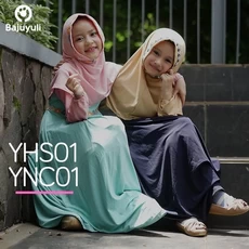 TK0791 Baju Muslim Anak Kombinasi Yhs01 Ync01.Jpg Murah 1 thn